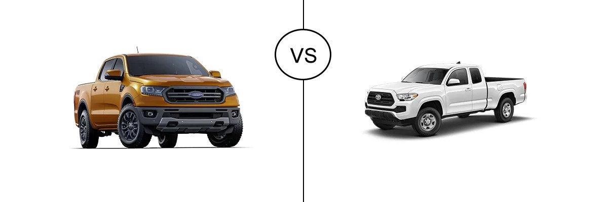 2019 Ford Ranger vs. Toyota Tacoma