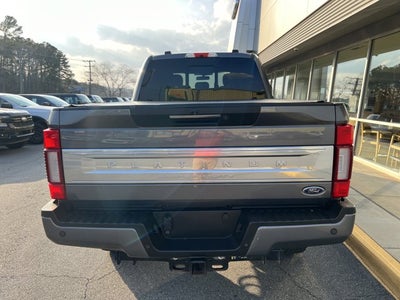 2021 Ford Super Duty F-250 SRW Platinum 4x4 SD Crew Cab 6.75 ft. box 160 in. WB SRW