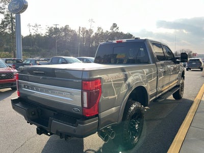 2021 Ford Super Duty F-250 SRW Platinum 4x4 SD Crew Cab 6.75 ft. box 160 in. WB SRW