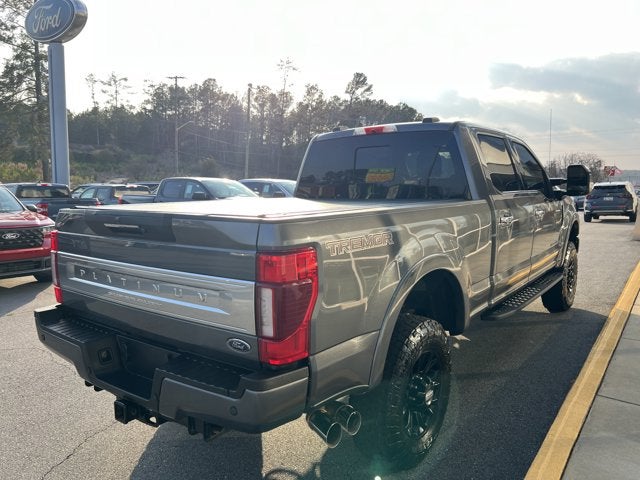 2021 Ford Super Duty F-250 SRW Platinum 4x4 SD Crew Cab 6.75 ft. box 160 in. WB SRW