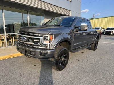 2021 Ford Super Duty F-250 SRW Platinum 4x4 SD Crew Cab 6.75 ft. box 160 in. WB SRW
