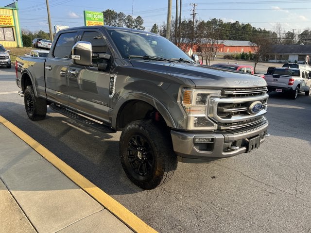 2021 Ford Super Duty F-250 SRW Platinum 4x4 SD Crew Cab 6.75 ft. box 160 in. WB SRW