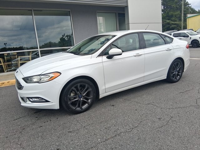 Used 2018 Ford Fusion SE with VIN 3FA6P0HD8JR229112 for sale in Laurens, SC
