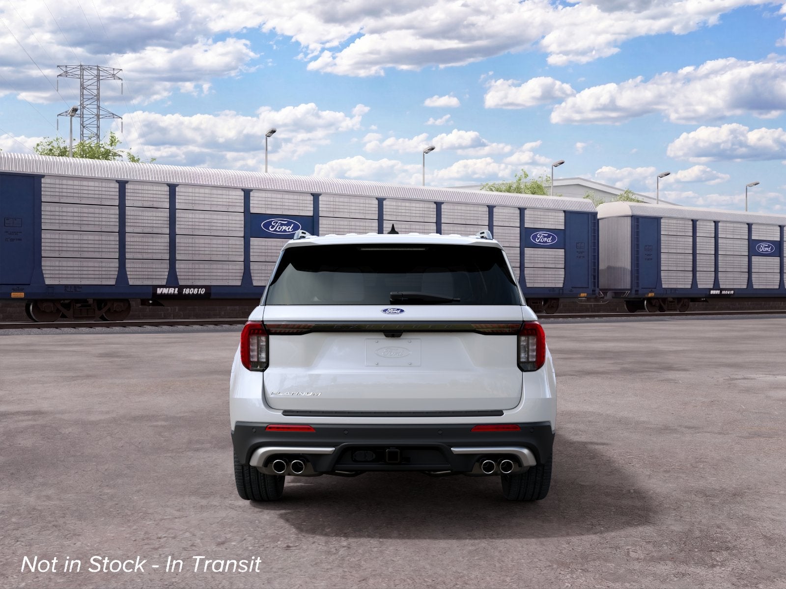 2027 Ford Explorer 4-Door 4DR RWD PLTNM